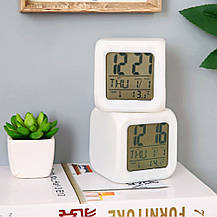 Годинник нічник хамелеон COLOR CHANGING CLOCK, фото 4