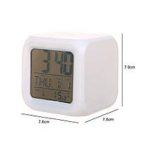 Годинник нічник хамелеон COLOR CHANGING CLOCK, фото 5