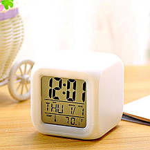 Годинник нічник хамелеон COLOR CHANGING CLOCK, фото 6