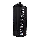 Акупунктурний масажний килимок, рожевий, фото 6