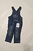 Джинсовий напівкомбінезон сині Impidimpi (Німеччина) р. 74/80см, фото 3