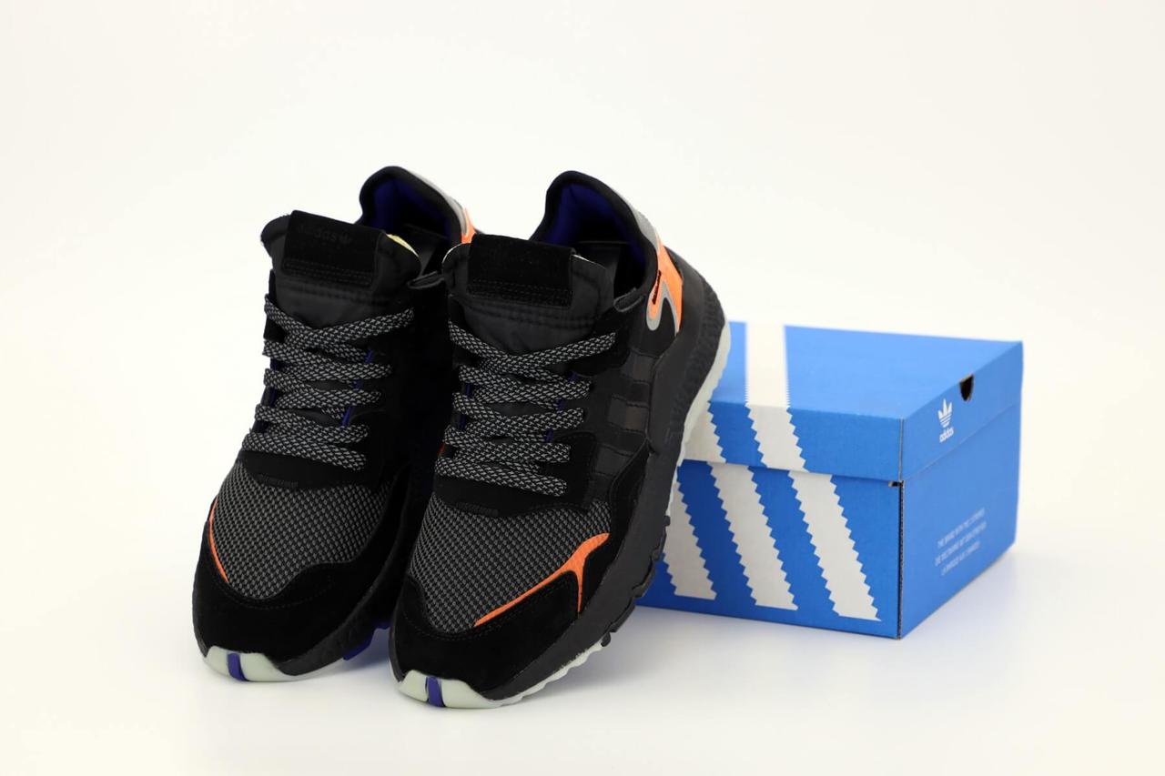 Чоловічі кросівки Adidas Nite Jogger Black Orange
