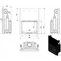 Камінна топка Kratki FELIX 16 гільйотина (16,0 кВт), фото 4