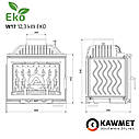 Камінна топка KAWMET W17 Dekor (12.3 kW) EKO, фото 4
