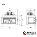 Камінна топка KAWMET W16 LB Black (13.5 kW) ECO, фото 7