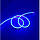 Светодиодный неон AVT 6*12мм 12v синий IP65, фото 3