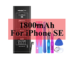Акумулятор Nohon для Apple iPhone SE, 5, 5s/5c, 6, 6+, 6s, 7, 7+, 8, XR, XS, XS Max (3174 mAh) SE (1800 mAh)