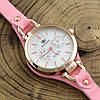 Годинник G085расп плями діаметр циферблата 3.2 см довжина ремінця 16-20 см рожевий колір позолота РО, фото 4