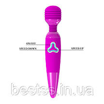 Класичний вібратор Pretty Love Flirtacious Wand Vibration, фото 3