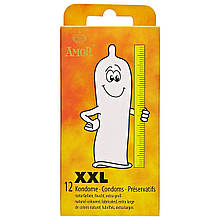 Презервативи збільшеного розміру Amor XXL, 12 шт.