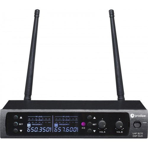 Радіосистема, вокальна Prodipe UHF B210 DSP Duo Headset (2 наголовних мікрофона), фото 1