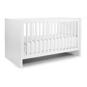 Дитяче ліжко Childhome QUADRO WHITE, фото 2