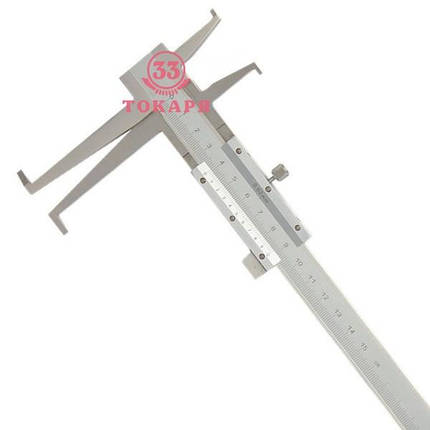 Штангенциркуль для вимірювання внутрішнього паза 9-150 L65 подвійний, фото 2
