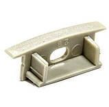 Профіль алюмінієвий врізний ПФ26 30х10 (комплект профіль +лінза), 2 м, фото 3