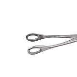 Щипці окончасті по Noto, для захоплення поліпів каналу шийки матки, з кремальерой, 27см, фото 2