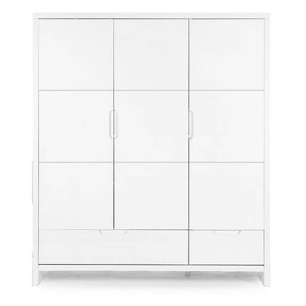 Шафа 3-дверна CHILD HOME QUADRO WHITE, фото 2