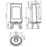 Чавунна піч DOVRE BOLD 300, фото 2