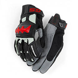 Оригінальні мотоперчатки BMW Motorrad Rallye Glove, Unisex, Black / Red, артикул 76218395240