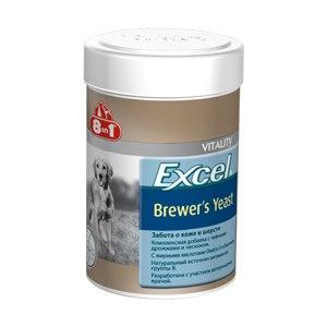 Вітаміни 8in1 Excel Brewer's Yeast (для шкіри та шерсті котів і собак) 260 шт.