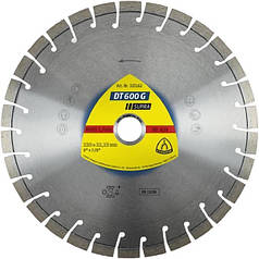 Алмазний відрізний диск DT 600 G SUPRA ГРАНІТ 230x2.6x22.23 (артикул 325162)