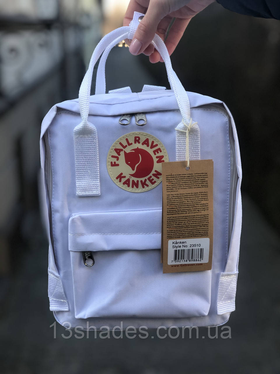 White cheap kanken mini
