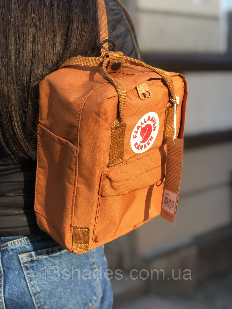 Рюкзак Fjallraven Kanken mini 7L Канкен міні 7 л вохра