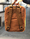 Рюкзак Fjallraven Kanken mini 7L Канкен міні 7 л вохра, фото 3
