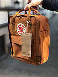 Рюкзак Fjallraven Kanken mini 7L Канкен міні 7 л вохра, фото 5