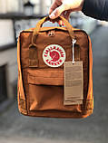 Рюкзак Fjallraven Kanken mini 7L Канкен міні 7 л вохра, фото 6