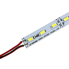 Світлодіодна лінійка DX 5630-72 led W 24 W 6500 K, 12 В, IP20 білий