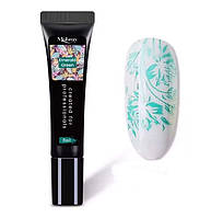 Гель-фарба для стемпінгу пігментована Mobray, 8 мл.  Emerald Green