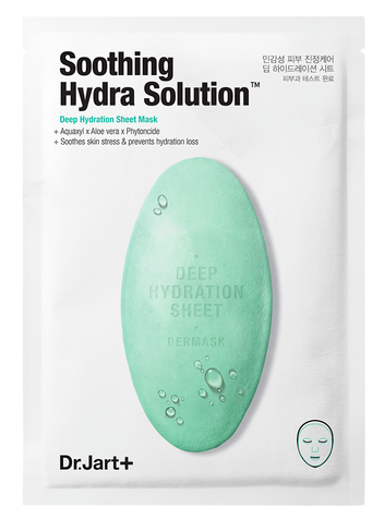 Зволожувальна маска з гіалуроновою кислотою Dr. Jart Dermask Soothing Hydra Solution 23 мл