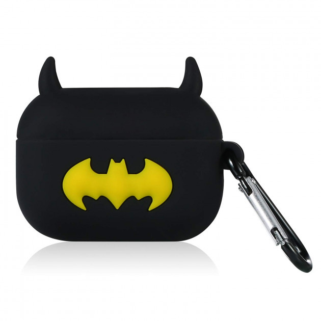 Чохол для навушників Apple AirPods Pro Alitek Бетмен (Batman) + тримач на палець