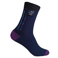 Dexshell Waterproof Ultra Flex Socks размер M носки водонепроницаемые черно-фиолетовые