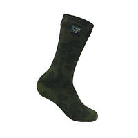 Водонепроницаемые носки камуфляж тактические армейские Dexshell Waterproof Camouflage мембранные, р-р S
