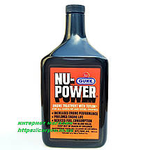 Присадка в двигун на основі тефлону GUNK Nu-Power Engine Treatment with PTFE 946ml., фото 4