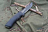 Ніж Mora BushCraft BLACK SRT 12417, фото 4