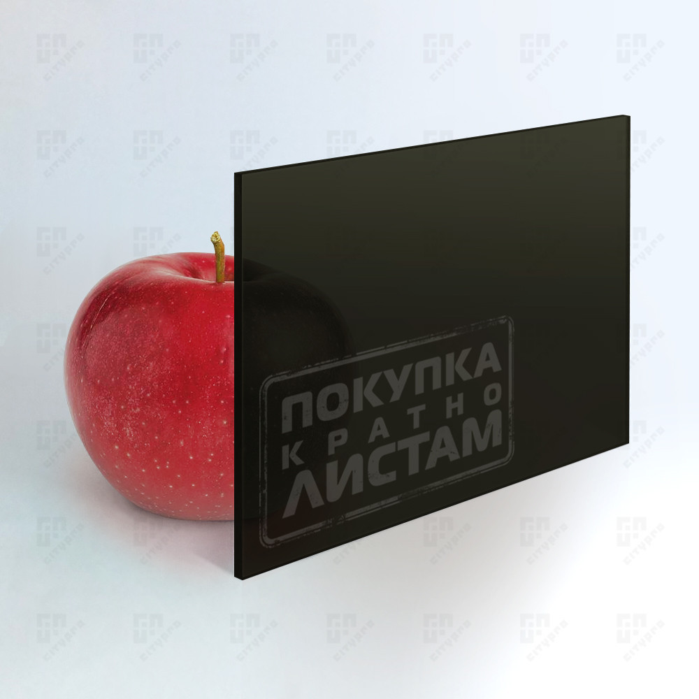 Монолітний полікарбонат Plexicarb Pro, бронза 10%, лист 2.05 х 6.1 м, 3 мм