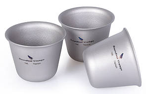 Чарка титанова стопка з титану Boundless Voyage 15 мл х 3 шт