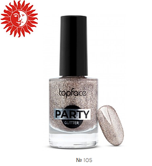 Лак для нігтів TopFace Party Glitter 9 ml РТ106 № 105