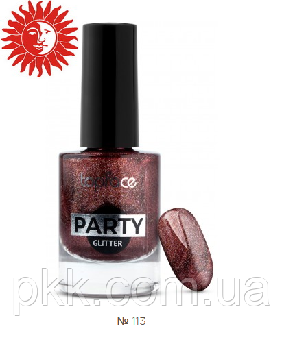 Лак для нігтів TopFace Party Glitter 9 ml РТ106 № 113