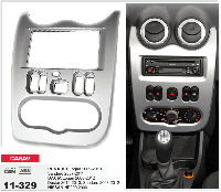 2-DIN переходная рамка NISSAN NP200 2009+(Left wheel)/RENAULT Logan 2009-2013;Sandero 2007-2011, CARAV 11-329