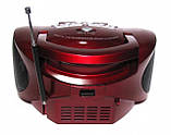 Бумбокс колонка MP3 USB радио Golon RX 627 Red, фото 3