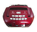 Бумбокс радіоприймач MP3 Golon RX 662Q Red, фото 7