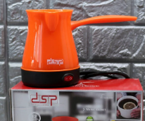 Электротурка DSP 600 Ватт помаранчева подарунок кавоману електрична турка KA3027