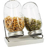 Спраутер Eschenfelder пророщувач зерен та насіння: 2 банки на 1500 мл, фото 2