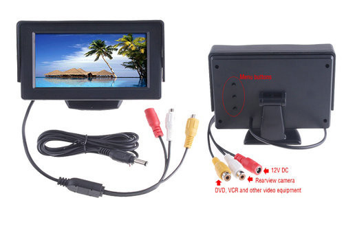 Монитор автомобильный авто TFT LCD экран 4,3 - фото 4 - id-p143511777