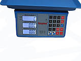 Торгові електронні ваги до 40кг Спартак 206 Blue, фото 5