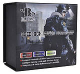 Налобний тактичний ліхтарик POLICE BL-6631 6000W, фото 5