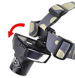 Налобний тактичний ліхтарик POLICE BL-6631 6000W, фото 6